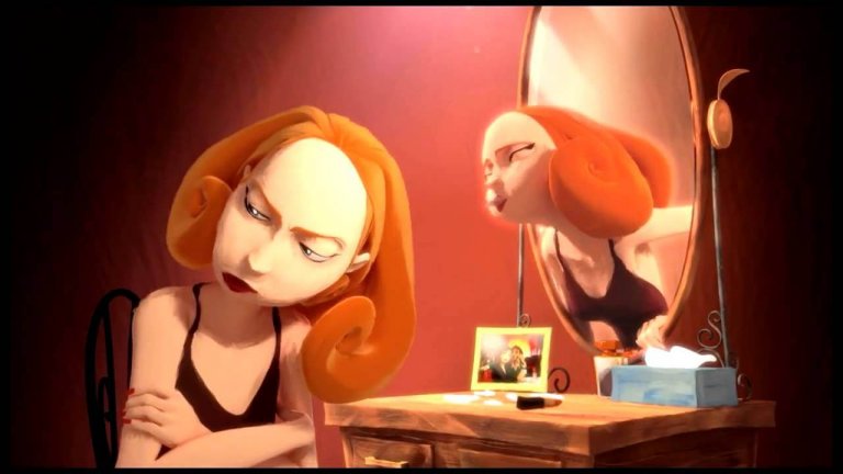 本当の自分と鏡に映る自分