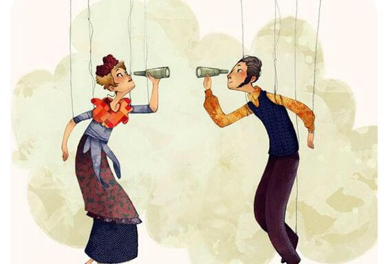 操り人形の二人