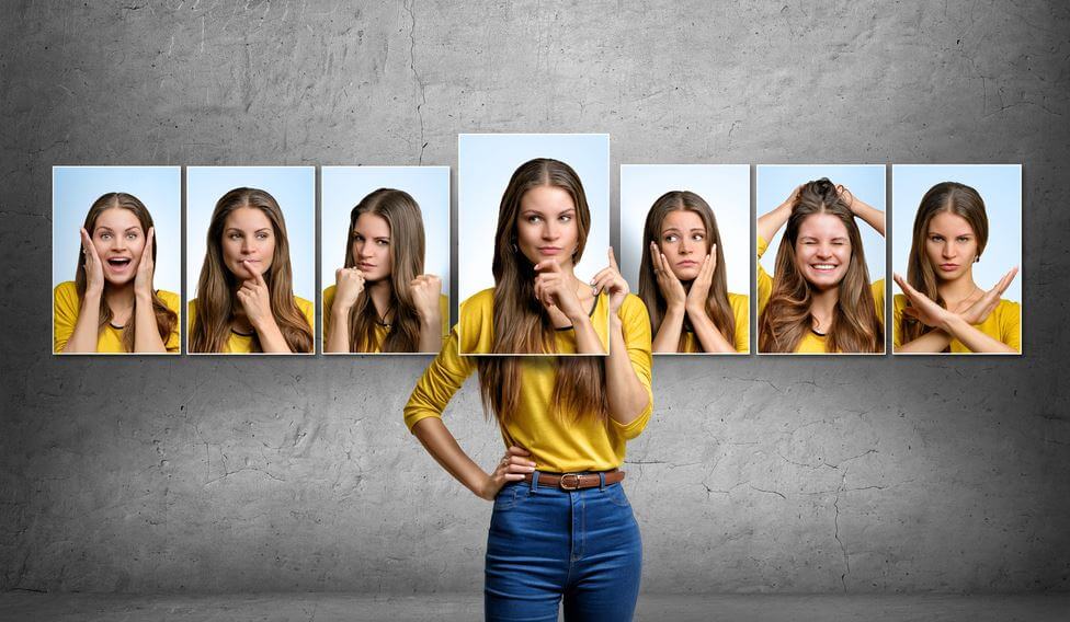 女性の様々な感情