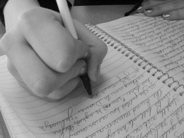 手書きのノート