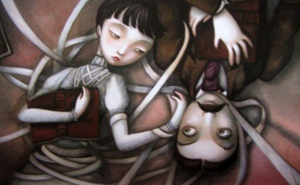 がんじがらめの二人