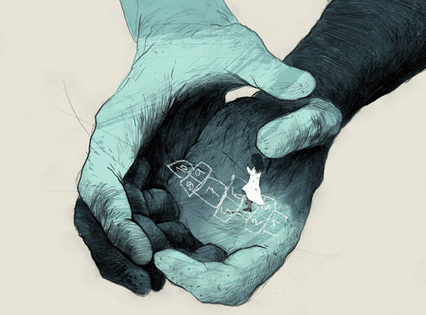 手のひらの陣取り