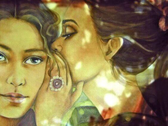 噂話をする女性達