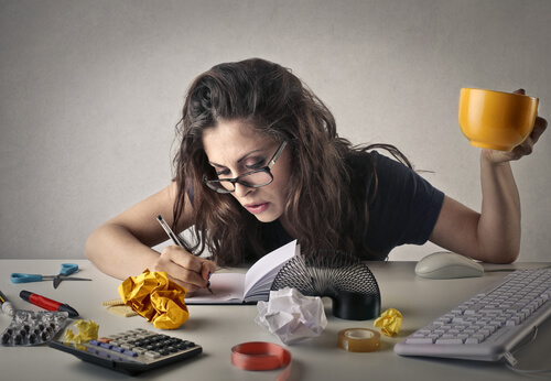 がむしゃらに働く