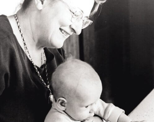 メアリー・エインズワースと赤ちゃん