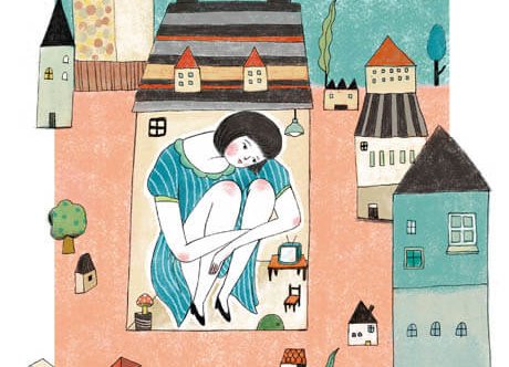 家で窮屈に感じる