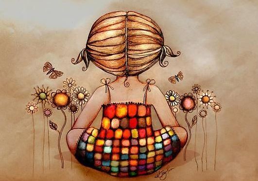 後ろ向きのこども