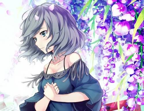 アニメの少女
