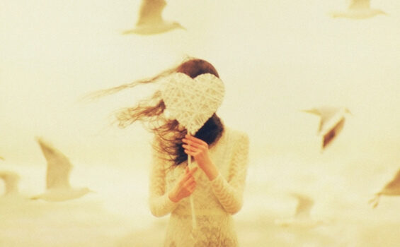 ハートを持った女の子