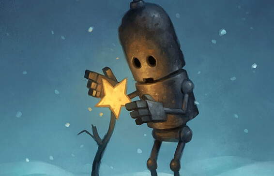 星を育てるロボット