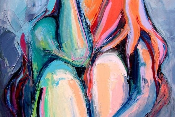 鬱の女性