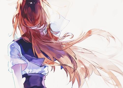 女性の後ろ姿