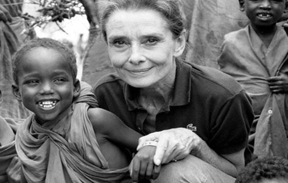 オードリー・ヘップバーンとアフリカの子ども