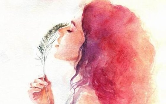 女性の横顔