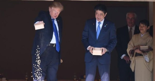 トランプ大統領と安倍首相