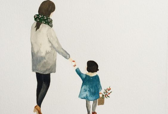 女性と子供