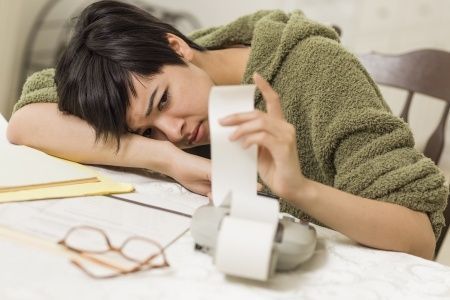 気分が悪い女