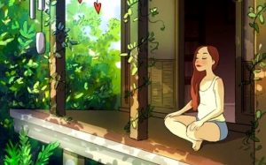 自分に語りかけることは癒しになる