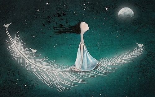 空飛ぶ羽