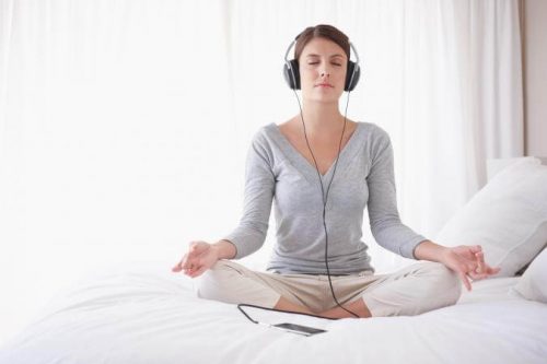 音楽を聴きながら瞑想