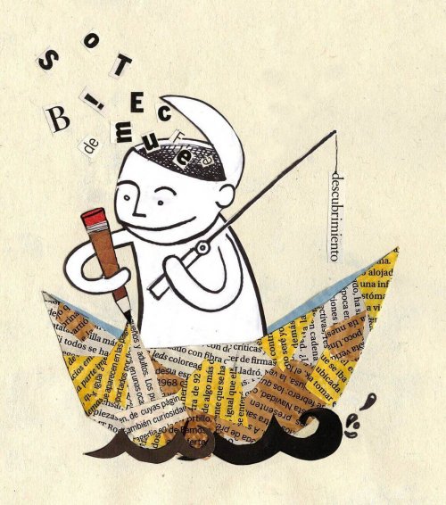 釣りをする人の頭