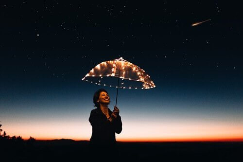 夜空を楽しむ