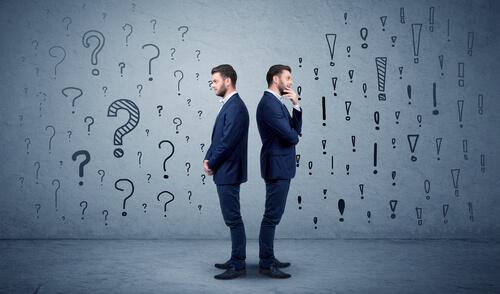 ハテナとビックリ