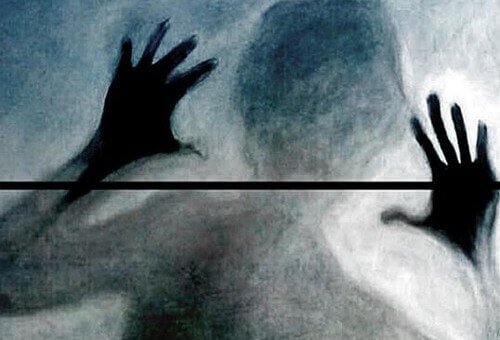 利己的ウイルスを持つ影