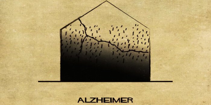 精神障害を家に例えると　アルツハイマー病