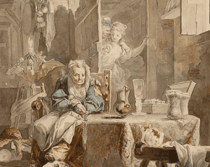 カリストとメリベア:キャラクターの心理