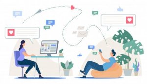 ネット上の友人関係を経験すること