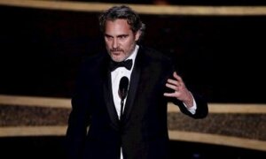ホアキン・フェニックスのスピーチ