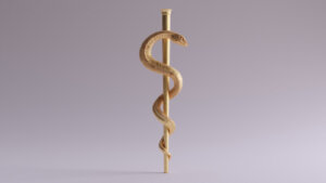 医学の守護神、アスクレーピオスの神話